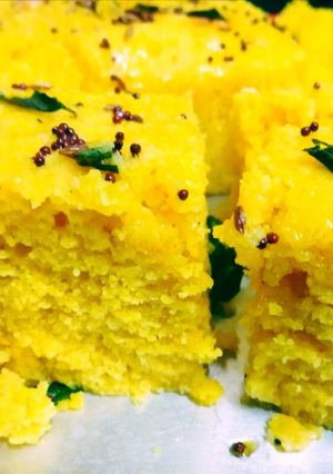 A picture of Khaman Dhokla Recipe.