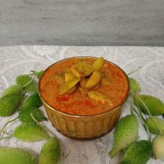 A picture of #MSR kantola ki sabji(Spany gourd).