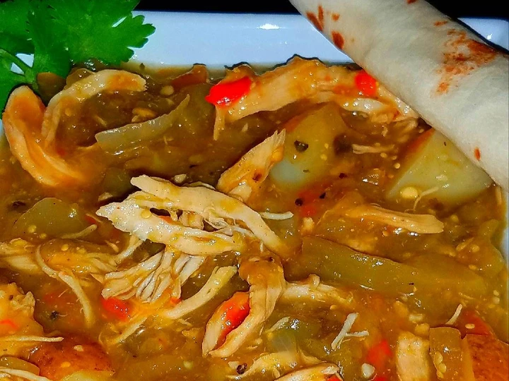 Recipe Mike&amp;#39;s Spicy Green Chile Chicken Stew the Delicious So Delicious