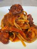 Linguine con Polpo al Sugo
