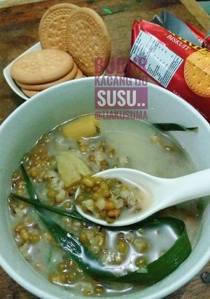 Foto resep Bubur kacang ijo susu