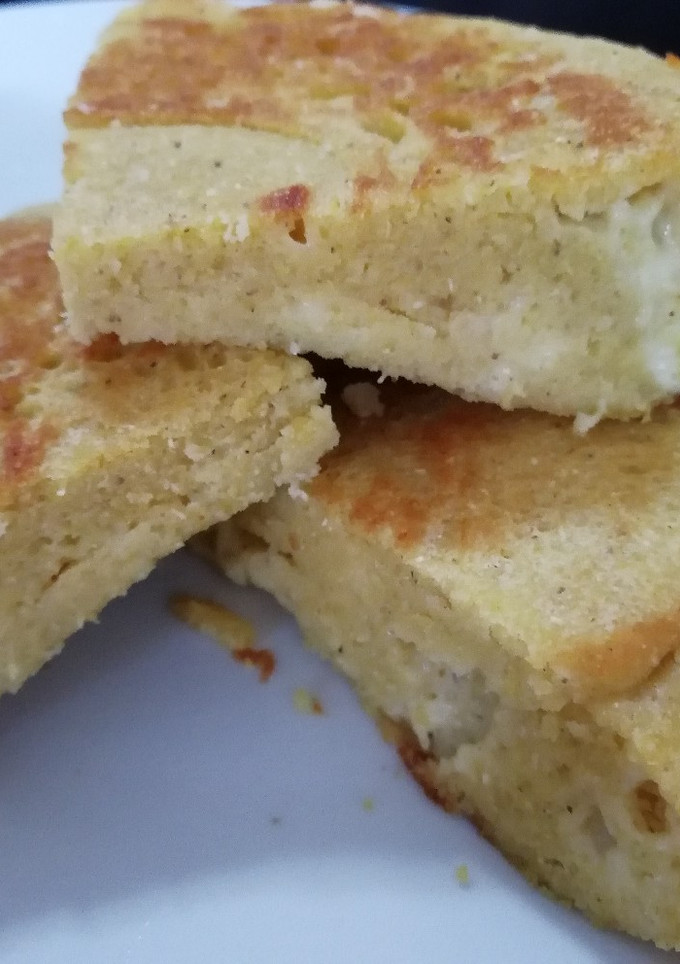 Una foto de Sopa Paraguaya express a la sartén