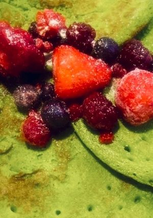 Una foto de Hot cakes Hulk
