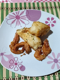 Una foto de Bacalao rebozado