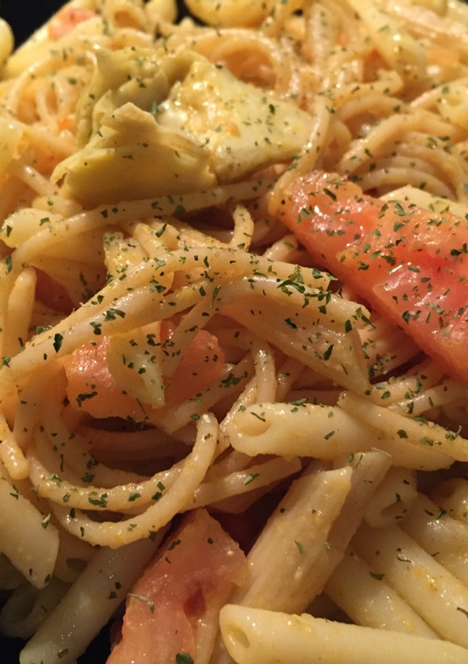 Una foto de Pasta a la mostaza