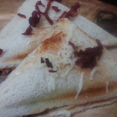 A picture of Veg curd sandwich.