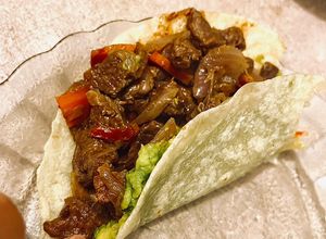 Una foto de Tacos de carne 🌮