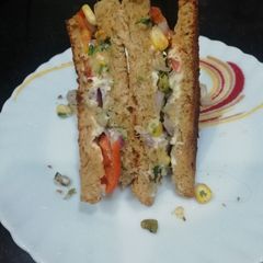 A picture of Pepper & Corn Sandwich.