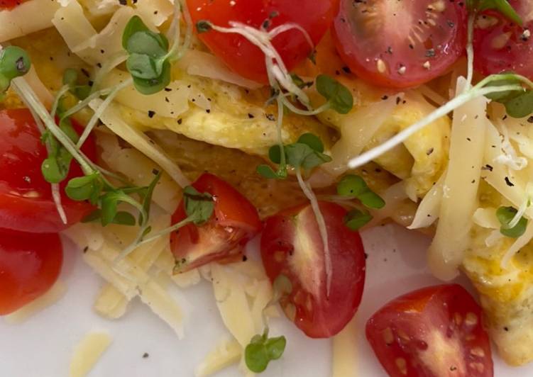 Step-by-Step Guide to Make Favorite Summer Veg omelette