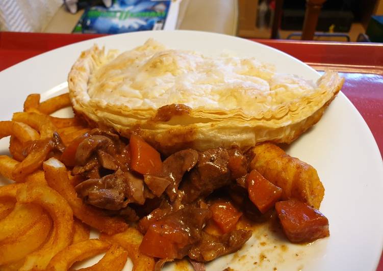 Recipe of Any-night-of-the-week Steak and Kidney Pie