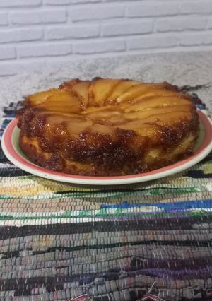Una foto de Tarta invertida de peras🍐