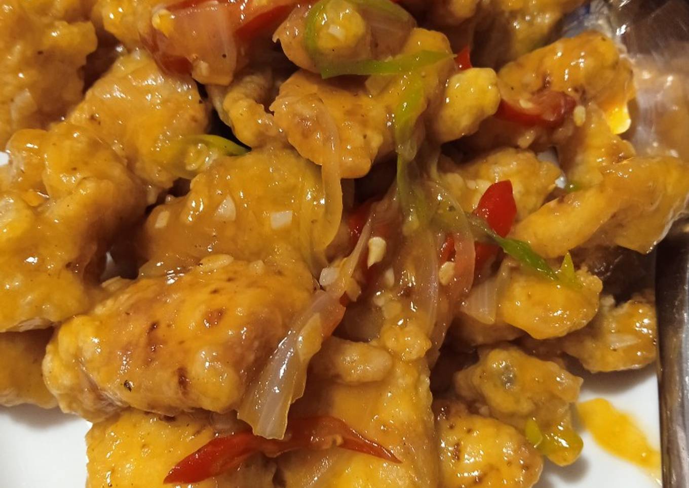 Ayam goreng mentega ala rumahan
