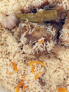 صورة لوصفة الرز الأوزبكي