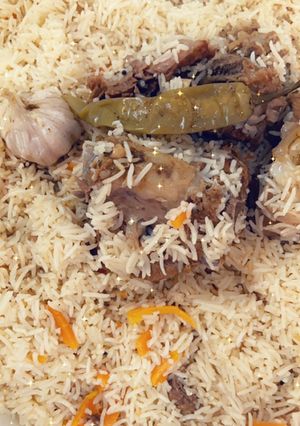 صورة لوصفة الرز الأوزبكي