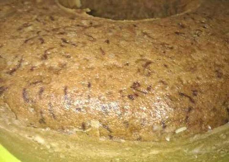 Bolu Pisang Gula Merah