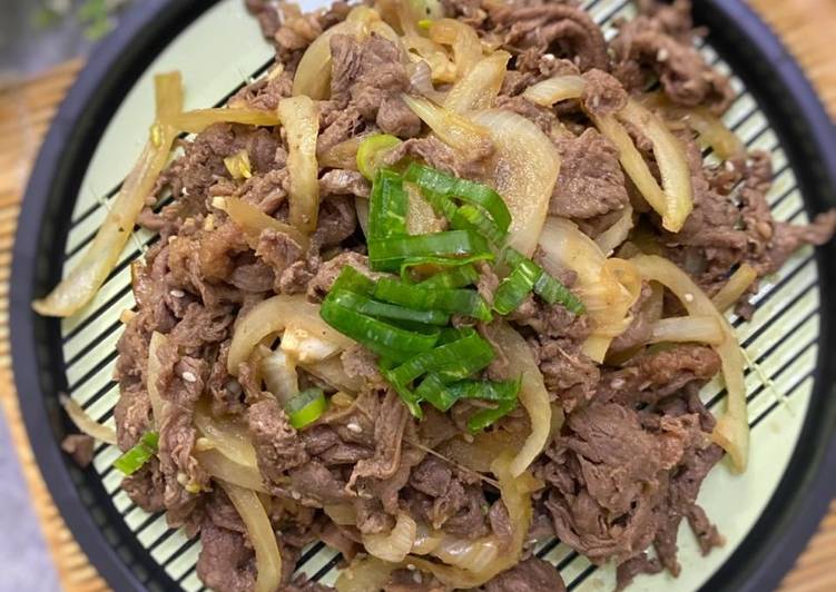 Bulgogi - Korean style BBQ beef