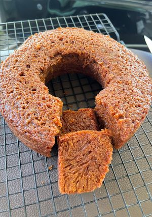 Foto resep Bolu Sarang Semut (Caramel)