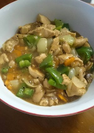 Foto resep Ayam Lada Hitam
