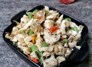 Foto resep Ayam Rebus Sambal Matah (Tanpa Minyak, Bisa Untuk Diet)