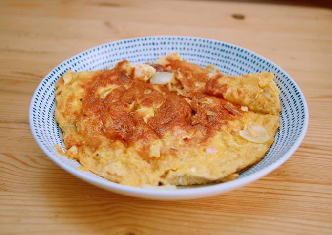芙蓉蛋 (Egg Foo Yong Omelette)