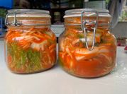 Gambar kimchi sawi putih gochujang