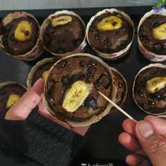 Choco Banana Muffin-レシピのメイン写真