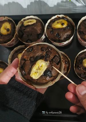 Foto resep Choco Banana Muffin