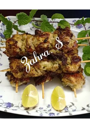 A picture of Chicken Malai Tikka.
