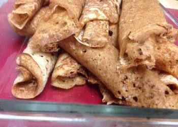 Unique Recipe My Hungarian Aquafaba Crepes  Palacsinta Delicious and Healthy