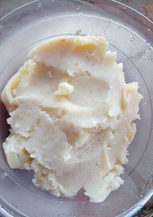 A picture of Mashed potatoes.