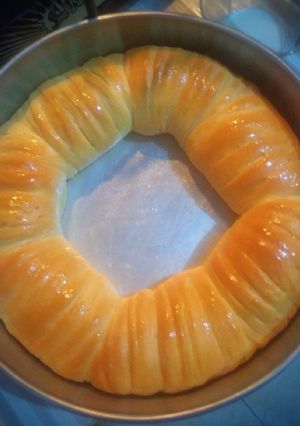 Foto resep Wool roll bread / roti sobek