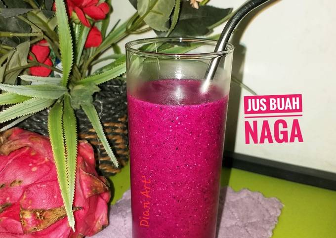 Resep Jus Buah Naga Oleh Dian Artiningsih Cookpad