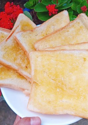 Hình của món Sandwich bơ đường.