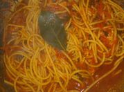 Una foto de tallarines para celiacos