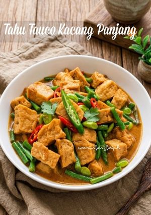 Foto resep Tahu Tauco Kacang Panjang (pakai santan)