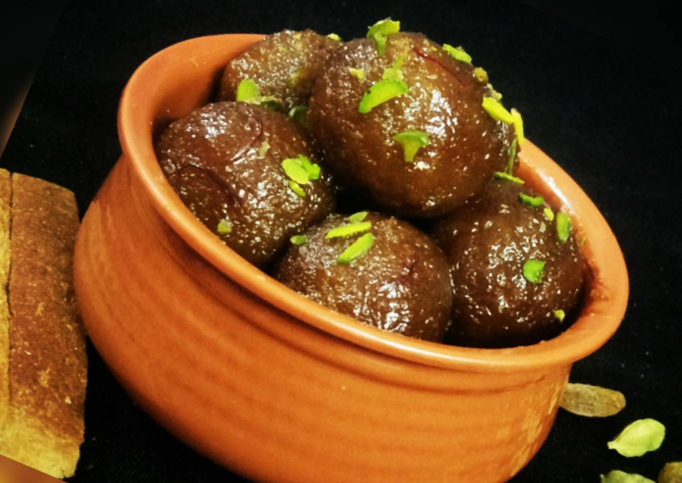 Bread Gulab Jamun