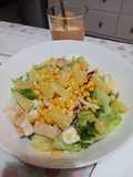 Ensalada de pollo a la plancha