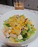 Ensalada de pollo a la plancha