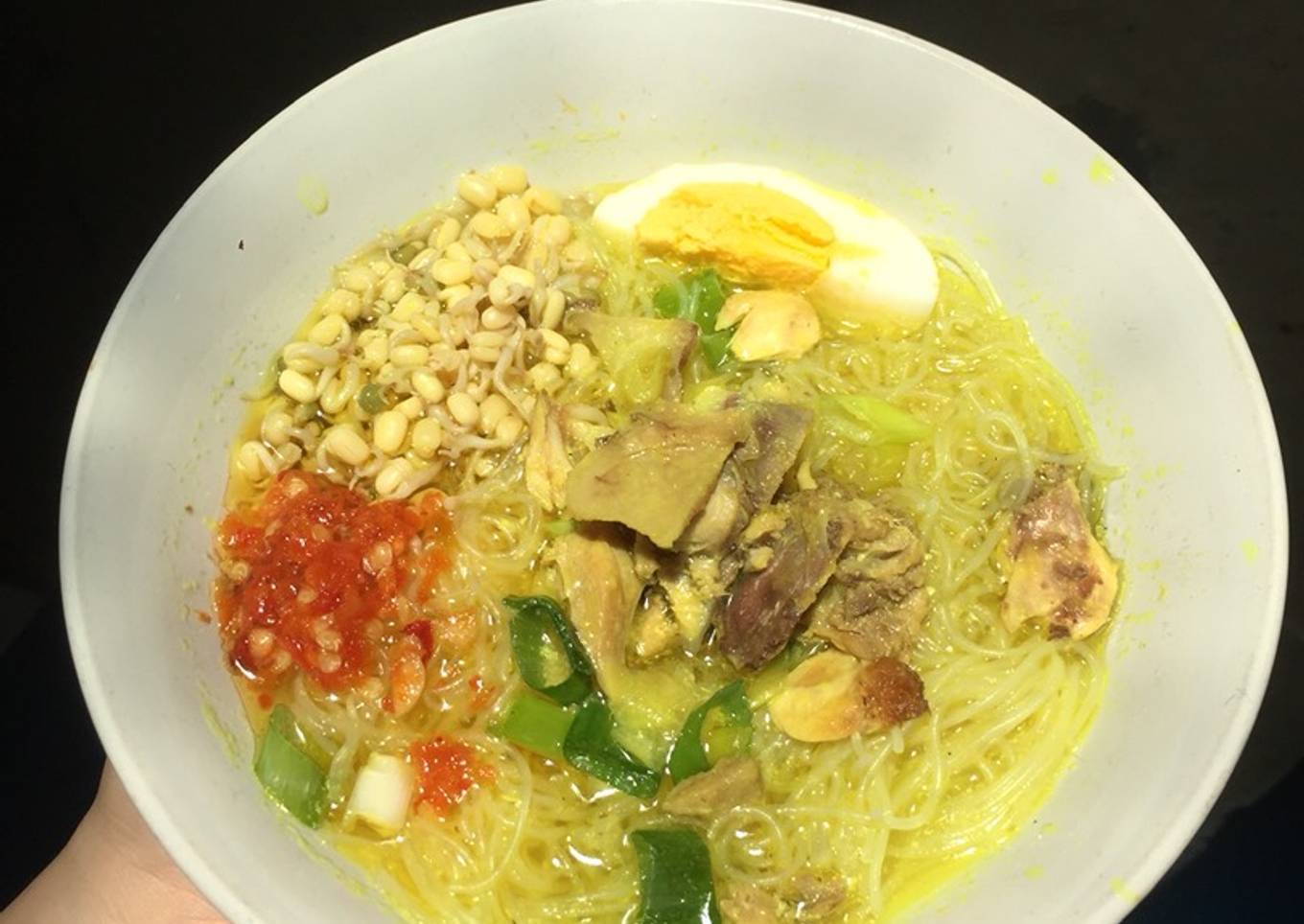 Soto ayam bebas santan cheeeck