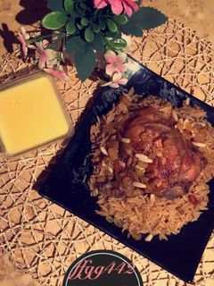 صورة لوصفة رز بخاري