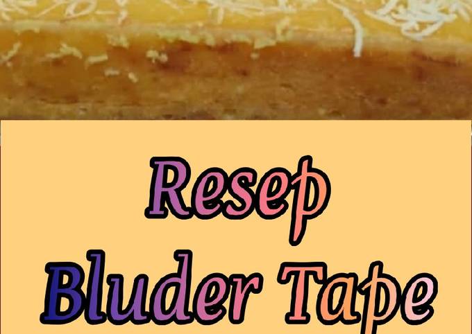 Resep Bluder tape, Lezat Sekali