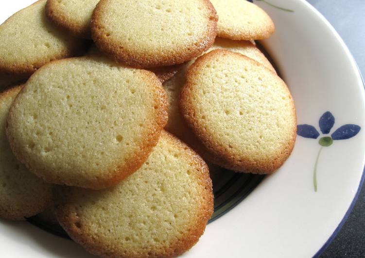 Recipe of Award-winning ‘Langues de Chat’ Biscuits