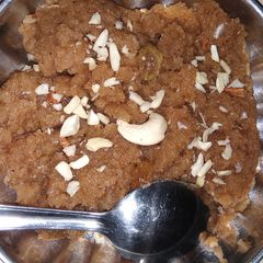 Wheat flour halwa A picture of Wheat flour halwa.
