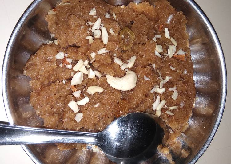 Recipe of Any-night-of-the-week Wheat flour halwa