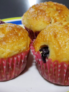 Una foto de Muffins de arándanos