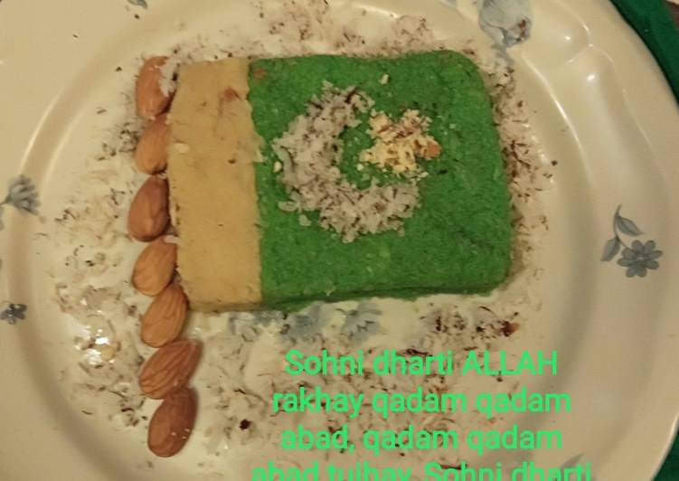 Recipe of Favorite Soji ka halwa (Pakistan flag)