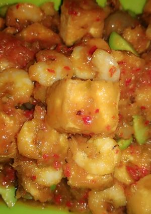 Foto resep Sambal udang, tahu, petai, bakso