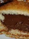 Iris con crema al cioccolato