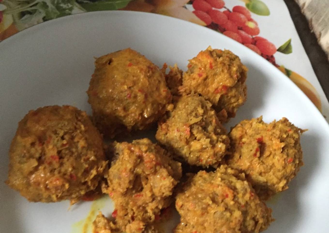 Rendang bola daging