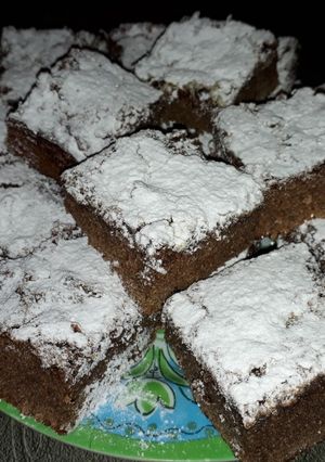Una foto de Brownie de Chocolate